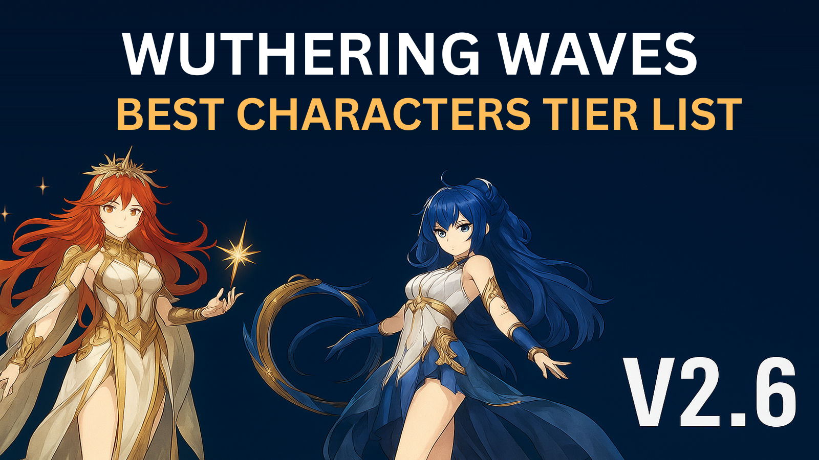 Wuthering Waves Best Characters Tier List V2.6 (WUWA) image