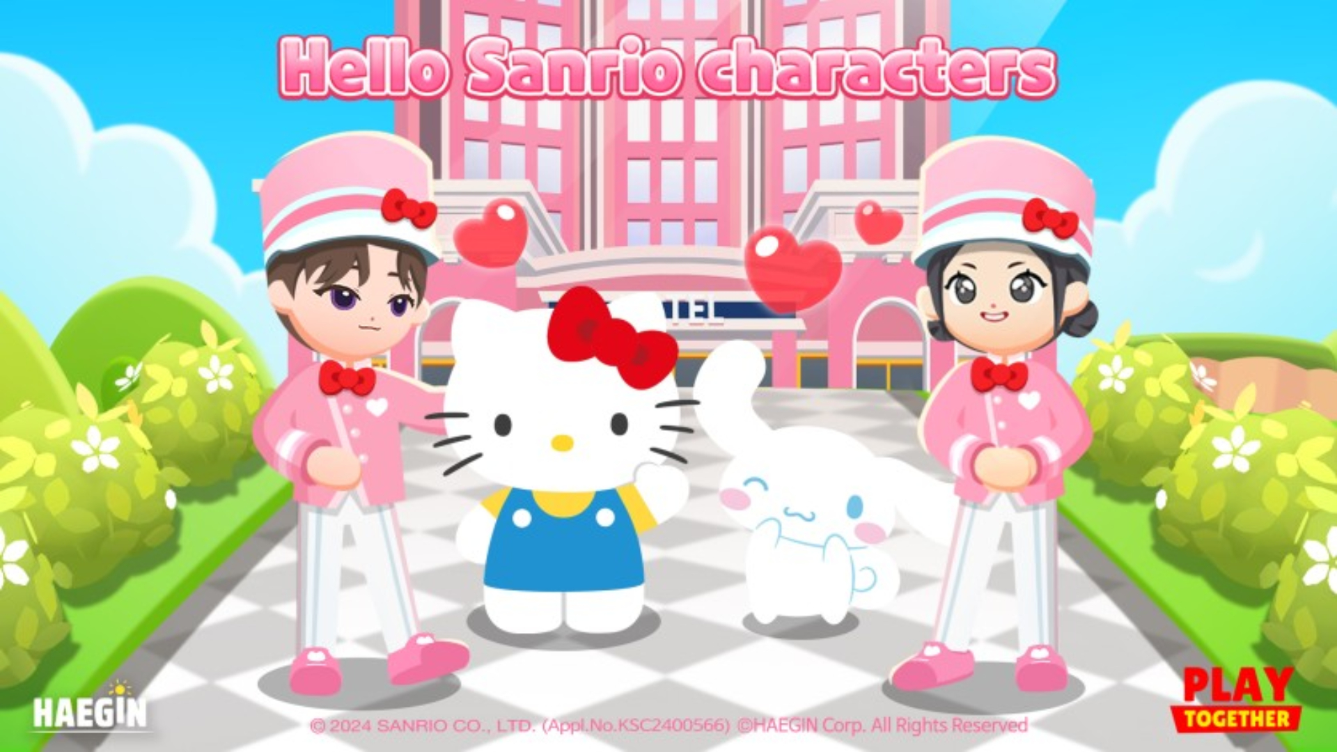 Play Together X Sanrio Characters Collaboration Announced