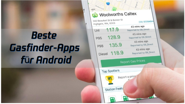 Die 10 besten Gasfinder-Apps für Android image