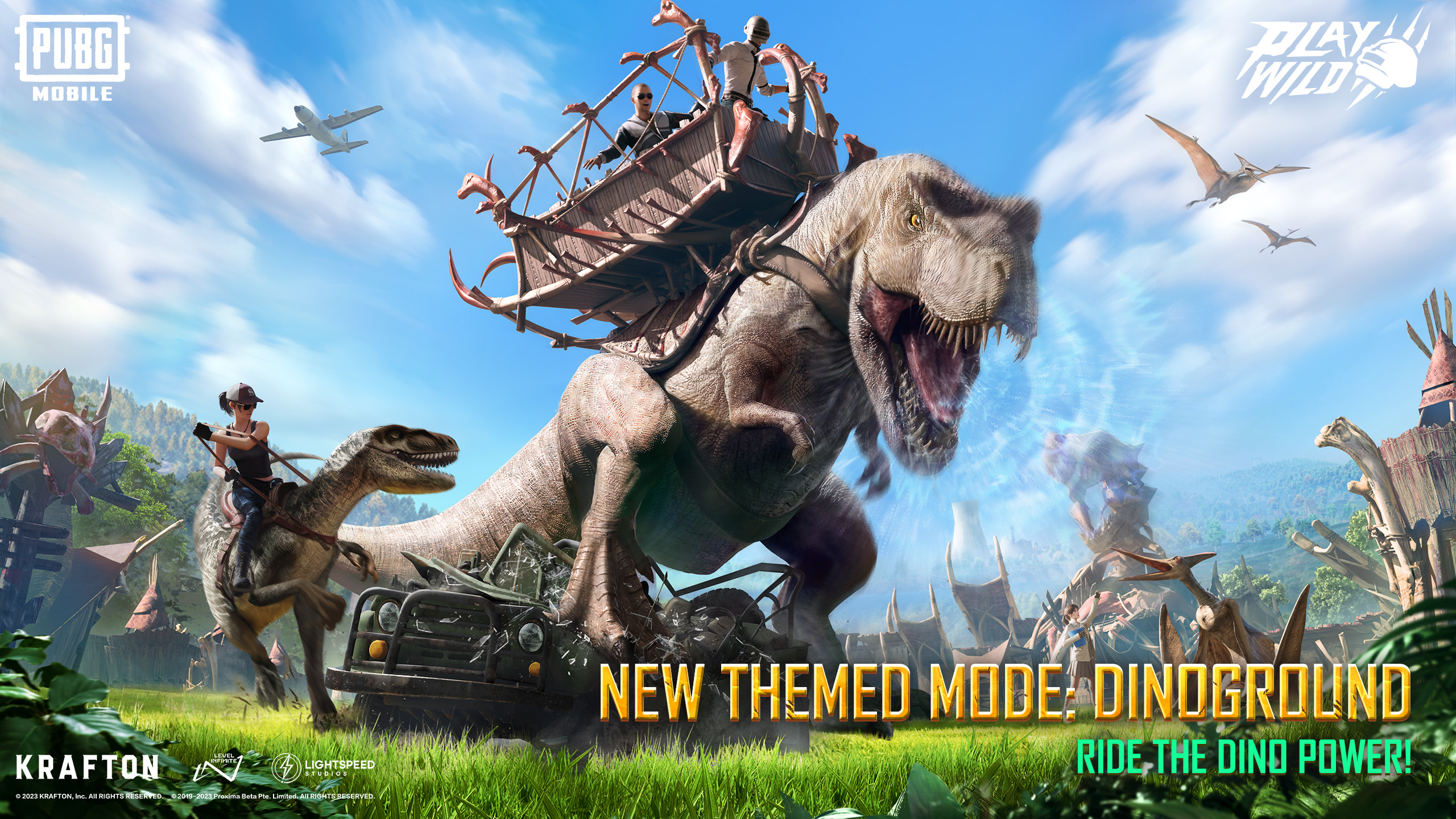 PUBG MOBILE Lets Players Fight alongside with Dinosaurs in Latest Update image