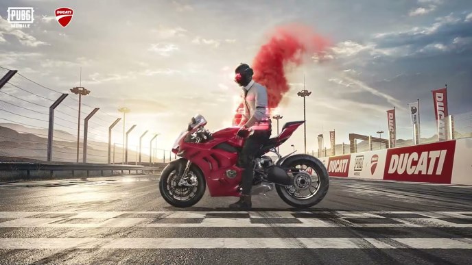PUBG Mobile se une à Ducati para lançar mais uma colaboração de alta octanagem