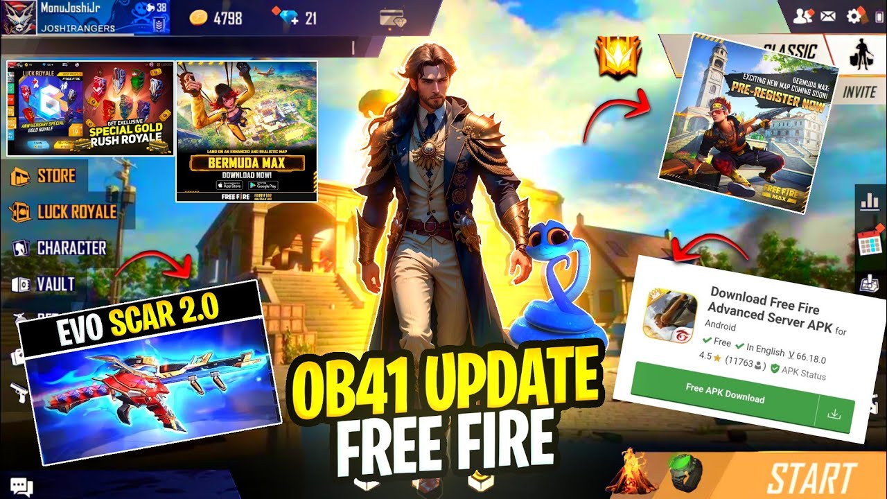 Garena Free Fire está prestes a lançar sua celebração de sexto