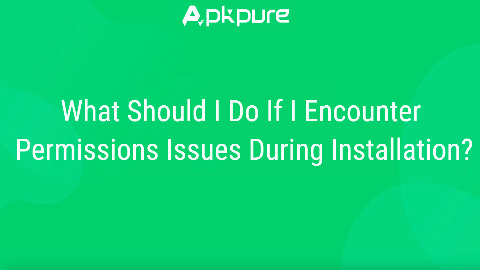 What Should I Do If I Encounter Permissions Issues During Installation? image