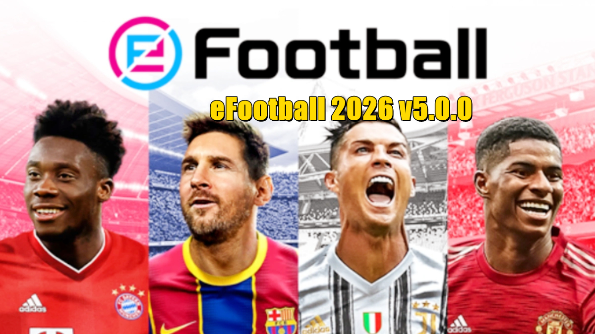 تسريبات eFootball 2026 v5.0.0: موعد الإصدار الرسمي ولاعبون Epic مجانيون image