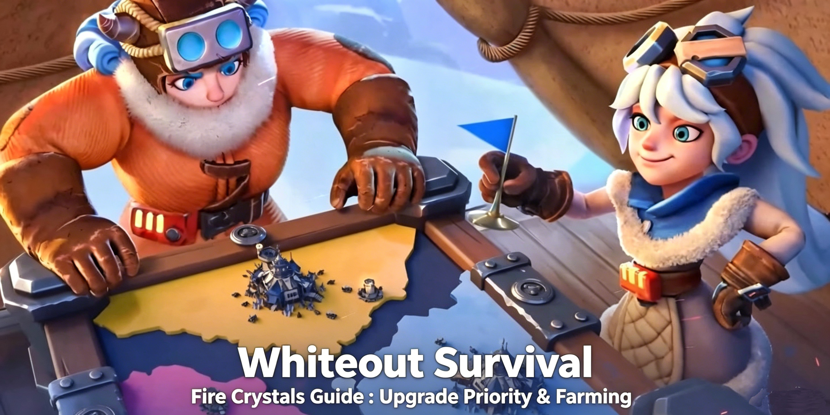 Fire Crystal Chart Whiteout Survival Fire Crystals Guide : Upgrade Priority & Farming