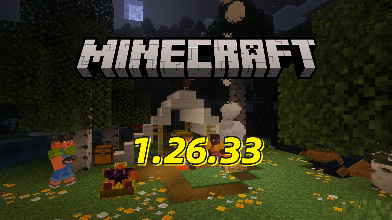 Minecraft 26.33: cambios y correciones en la nueva actualización Bedrock