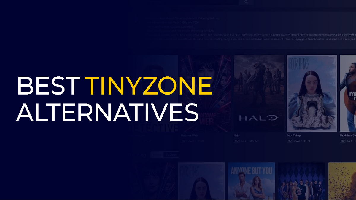 Top 5 TinyZone Alternativen: Die besten kostenlosen Streaming-Seiten im Vergleich