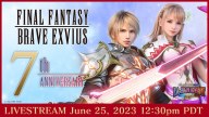 Final Fantasy Brave Exvius está regalando muchos objetos dentro del juego para celebrar el séptimo aniversario
