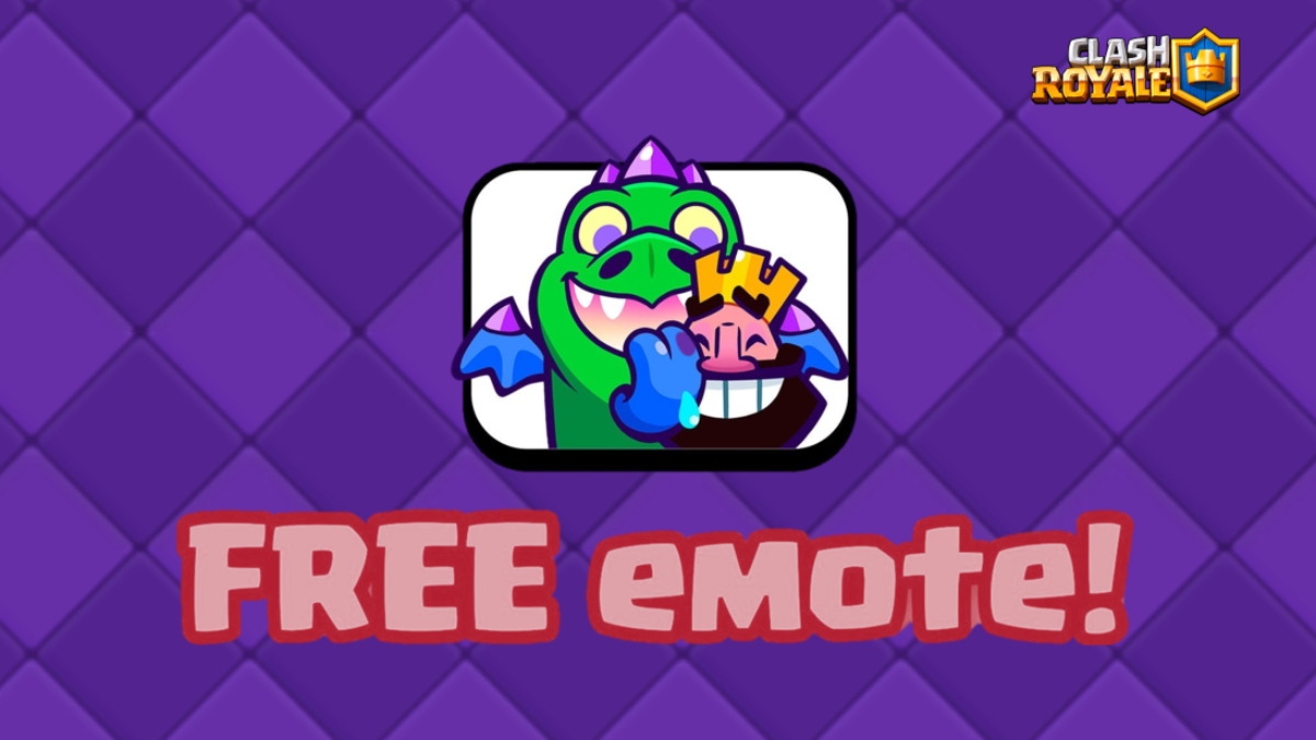 Clash Royale Бесплатный код на эмоцию "Малыш Дракон" image