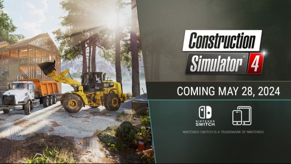 Construction Simulator 4 se lanzará para móviles y Nintendo Switch el 28 de mayo de 2024 image