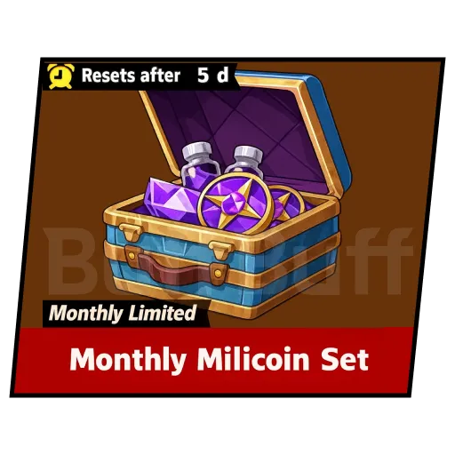 【HK/TW】Monthly Milicoin Set