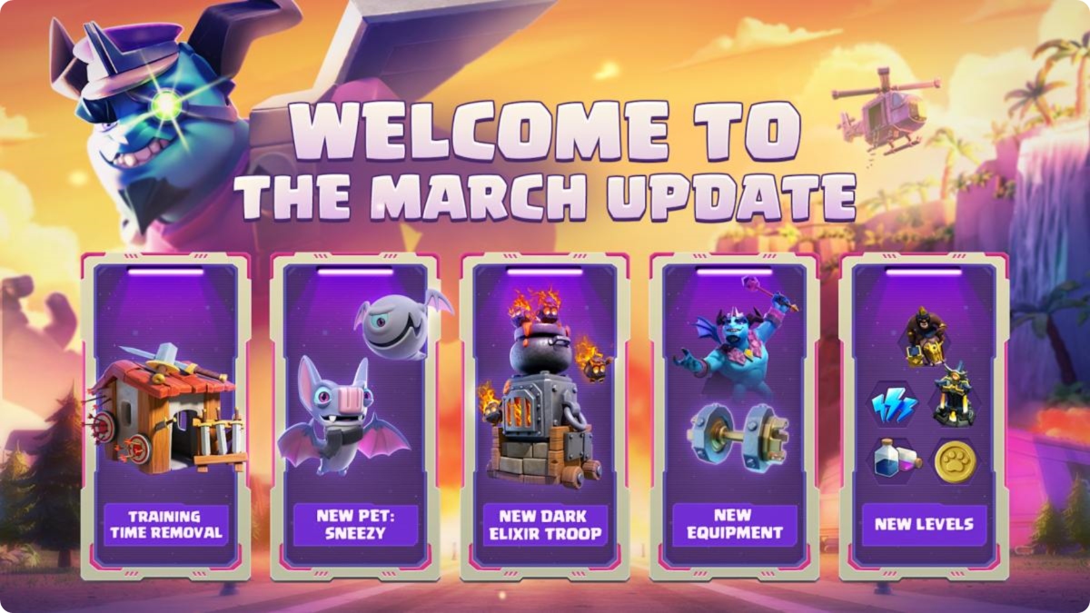 Clash of Clans March 2025 Update Patch Notes Overview