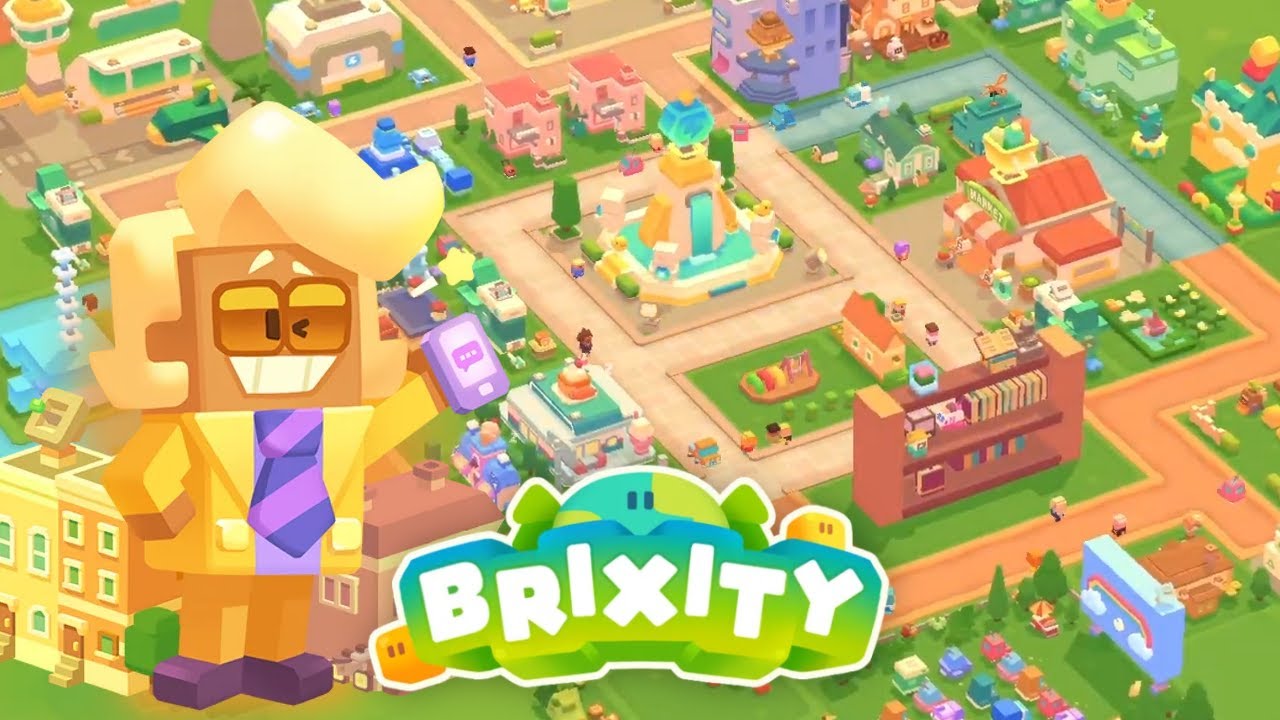 BRIXITY, un nuevo juego de construcción de ciudades sandbox de Devsisters, está disponible en Android e iOS image