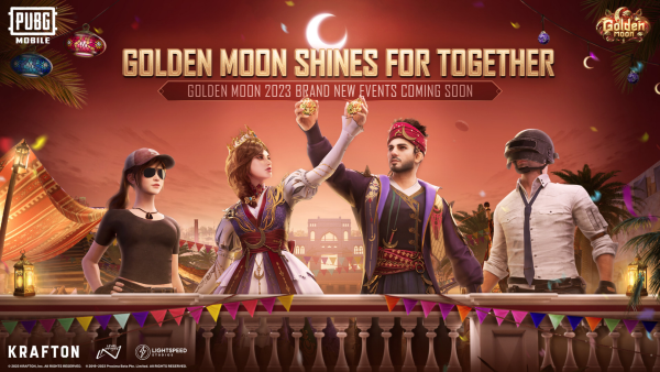 Das kommende Ereignis von PUBG MOBILE Golden Moon: The Tides image