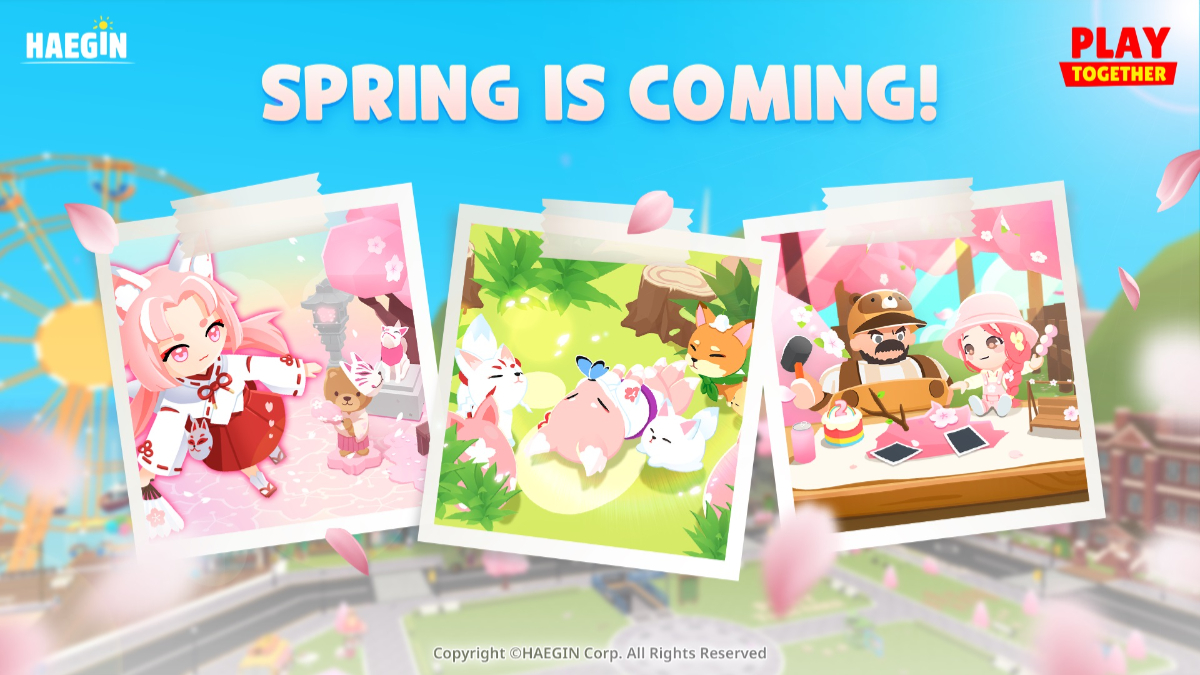 Play Together Spring 2023 Cherry Blossom Update image