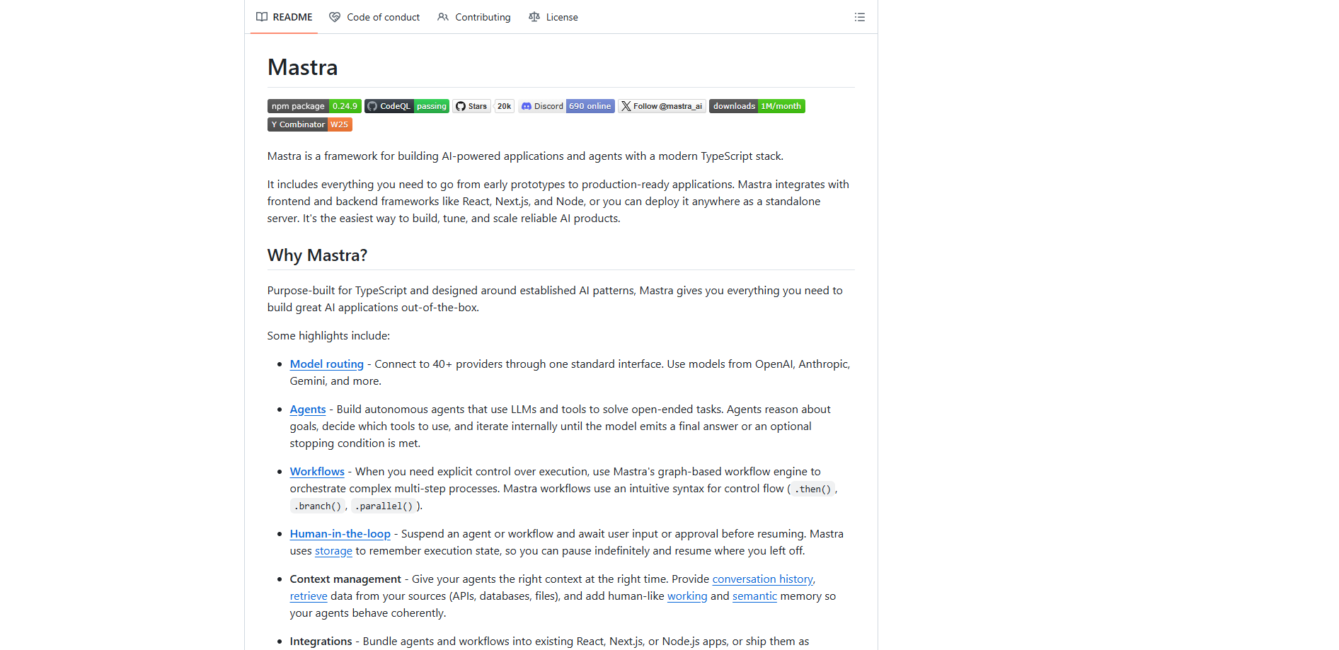 Mastra: Reviews, Features, Pricing, Guides, and Alternatives