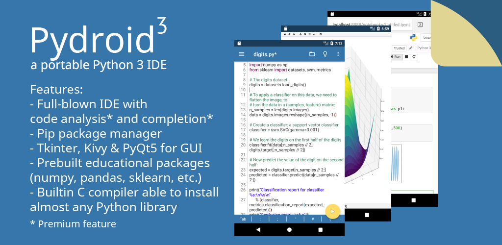 How to Download Pydroid 3 - IDE for Python 3 APK Latest Version 7.4_x86_64 for Android 2024