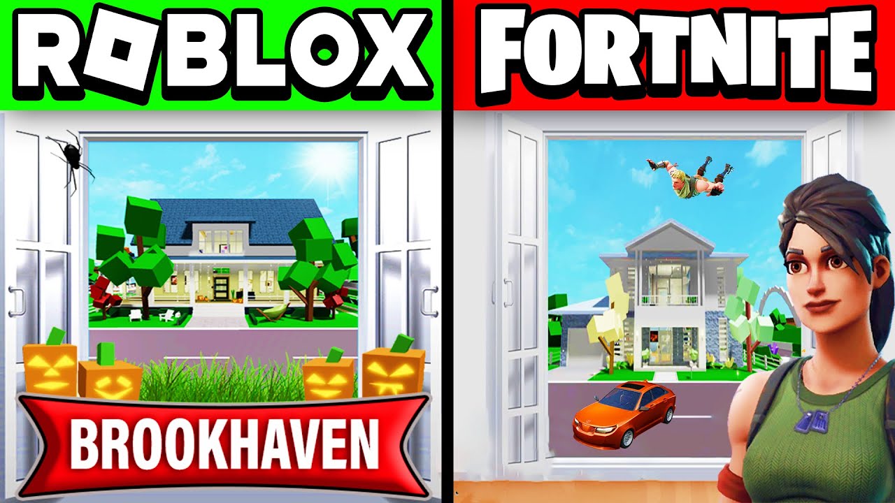 Fortnite Creative mode rips off Roblox's Brookhaven and fans can't believe  it - Dexerto