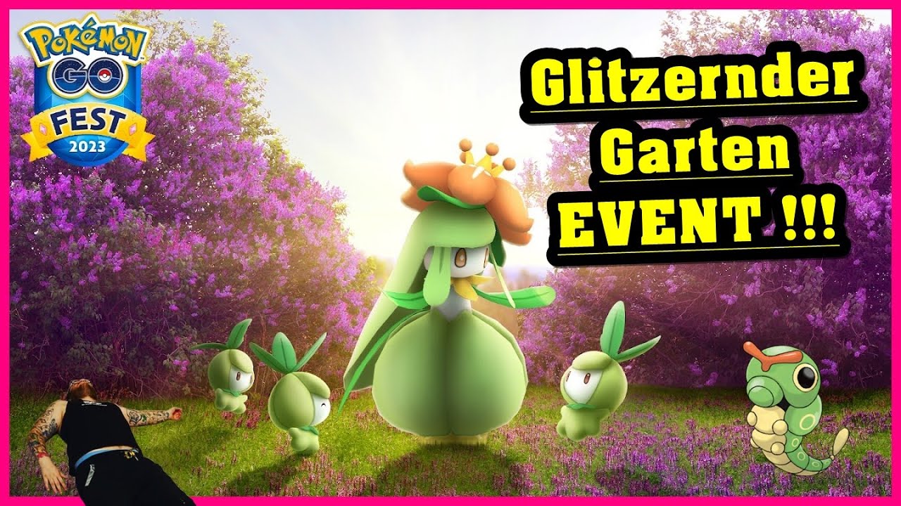 Alle Infos zum Pokémon GoEvent „Glitzernder Garten“