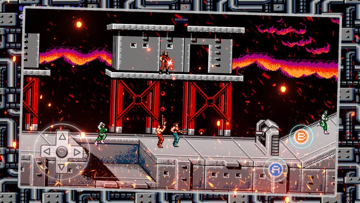 Snippet from Super Contras: Metal Soldier 2