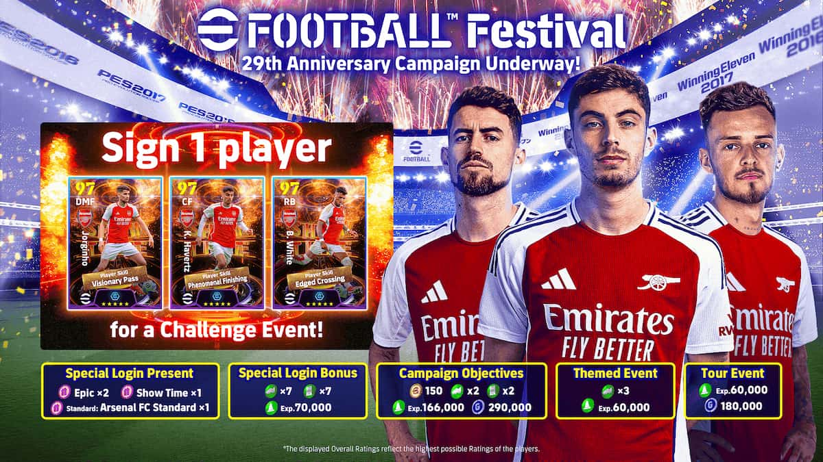 eFootball 2024 anniversary campaign