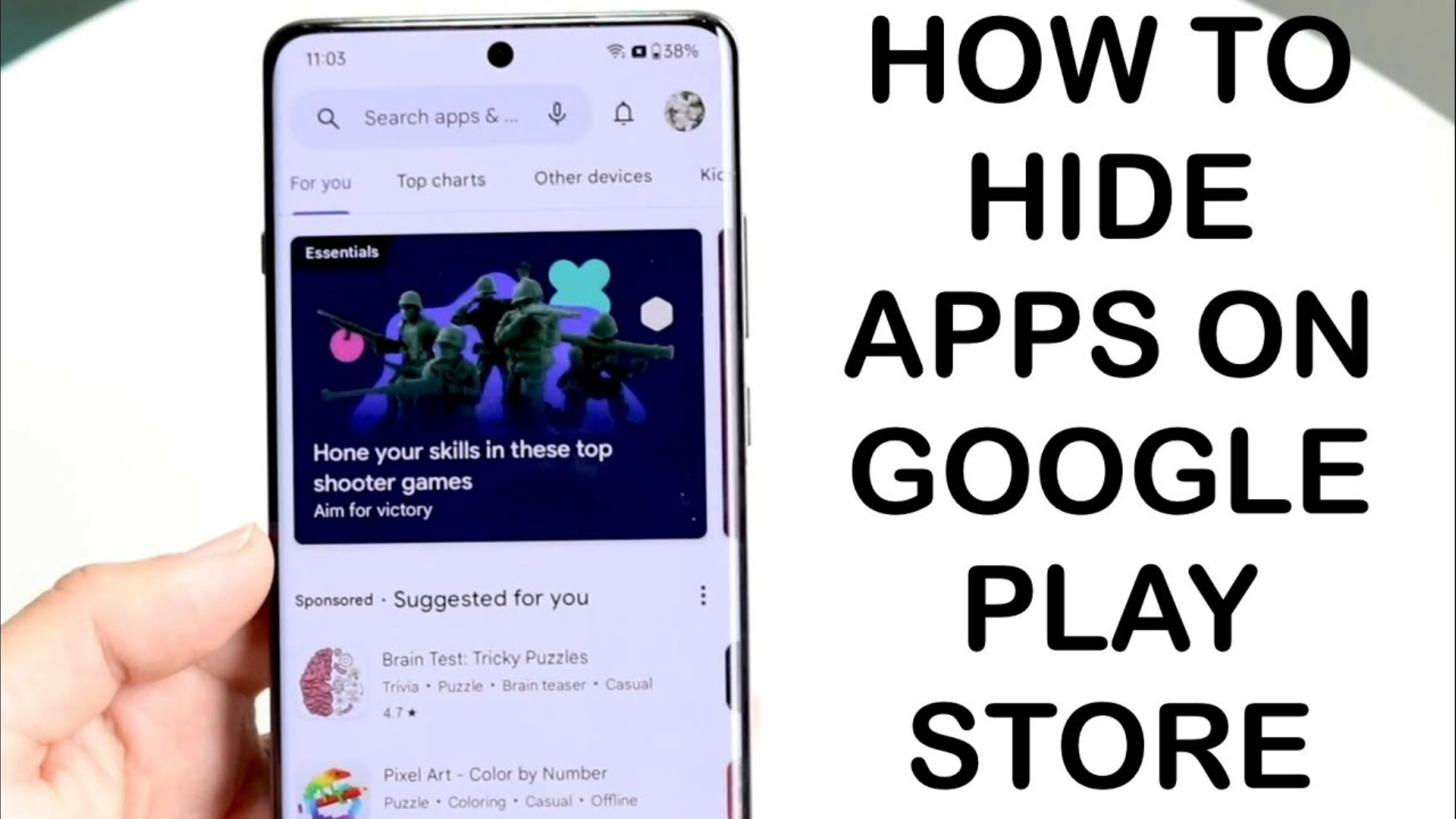 How to Hide Your Google Play Downloads from Friends image