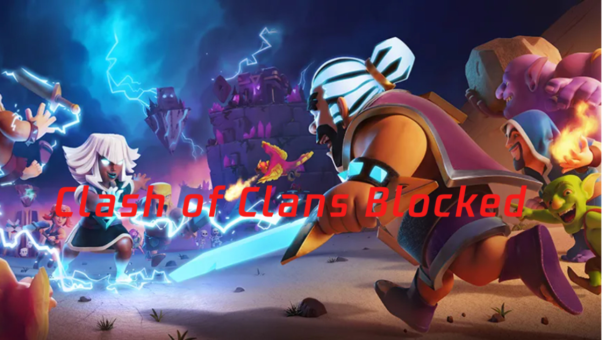 Clash of Clans Blocked Login for Players in Un-Supported Nation image