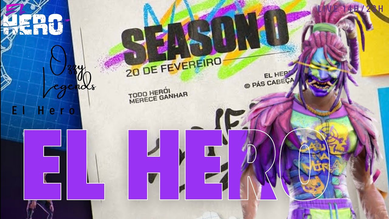 EL HERO: O Primeiro Battle Royale 100% Brasileiro Lançado Oficialmente em 20 de Fevereiro de 2025 image