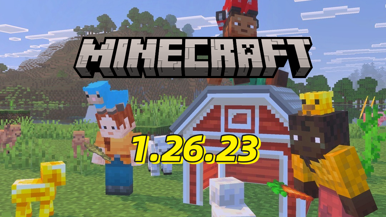 Minecraft 26.23: cambios, correcciones y novedades del hotfix para Android y Realms