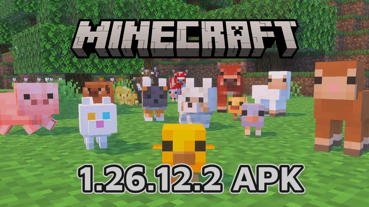 Cómo descargar Minecraft 1.26.12.2 APK última versión gratis para Android 2026