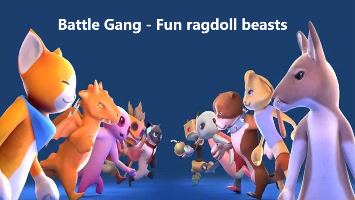 Battle Gang, um jogo PvP com divertida física de bonecos, abriu o pré-registro