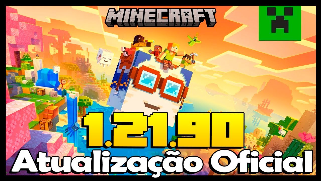 Minecraft 1.21.90 APK: Atualização "Chase the Skies" com Happy Ghast e Vibrant Visuals
