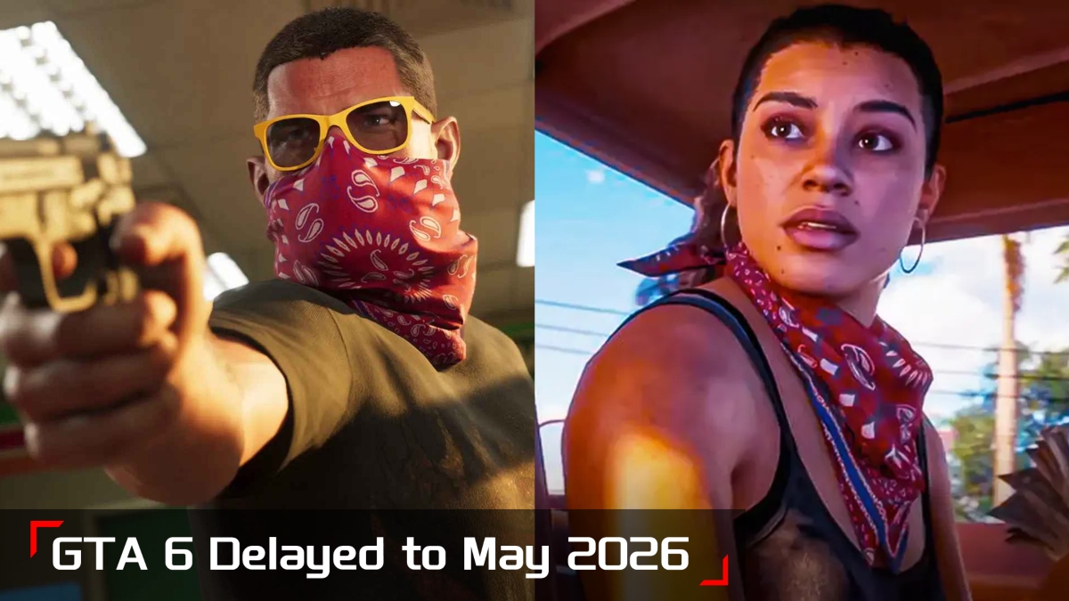 GTA 6 Has Been Delayed By A Year And Will Release on May 26, 2026