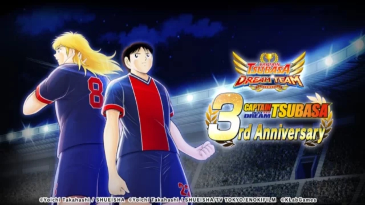 Celebrating the third anniversary of Next Dream storyline in Captain Tsubasa: Dream Team with the alighting of new characters and launching of a special campaign.