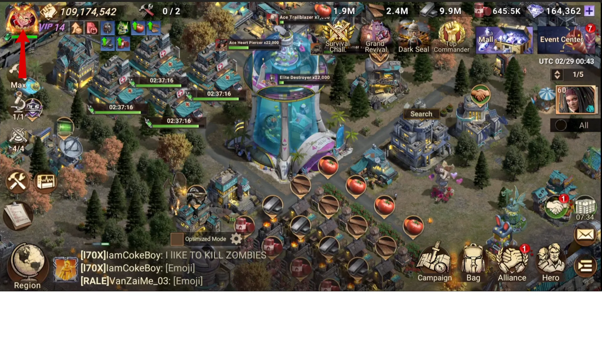 Click the icon at the top-left