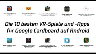 Die 10 besten VR-Spiele und -Apps für Google Cardboard auf Android
