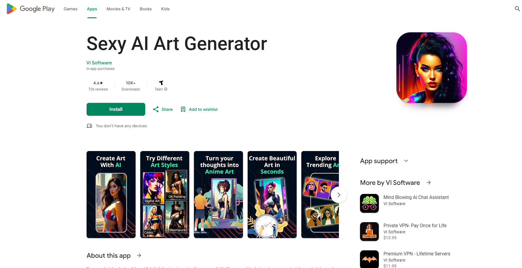 Sexy AI Art Generator