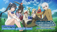 DanMachi: Battle Chronicle Is Now Available On Android and iOS