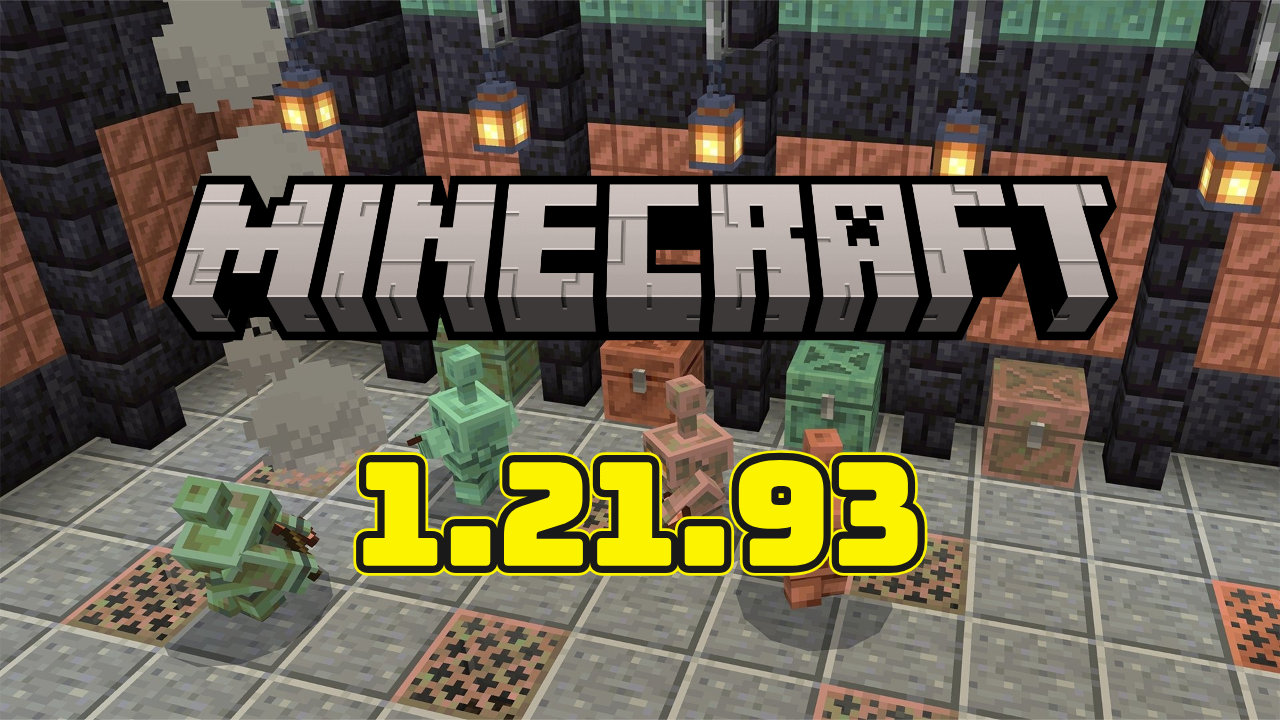Minecraft 1.21.93 APK: Todas las novedades y correcciones esenciales para Bedrock image