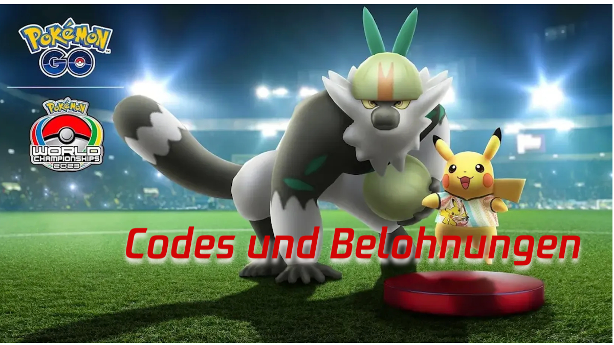Pokémon GO: Codes für befristete WM-Forschungen 2023