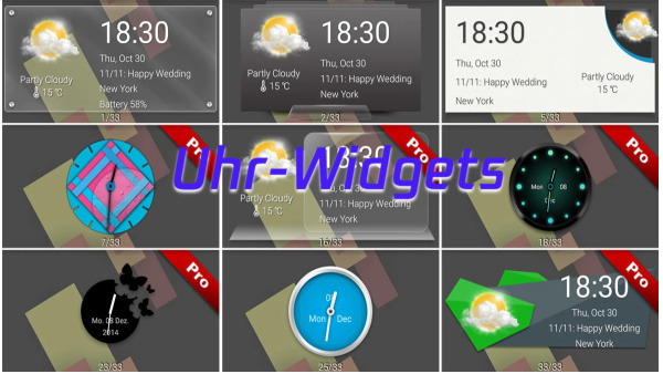 Die 10 besten Uhr-Widgets für Android image