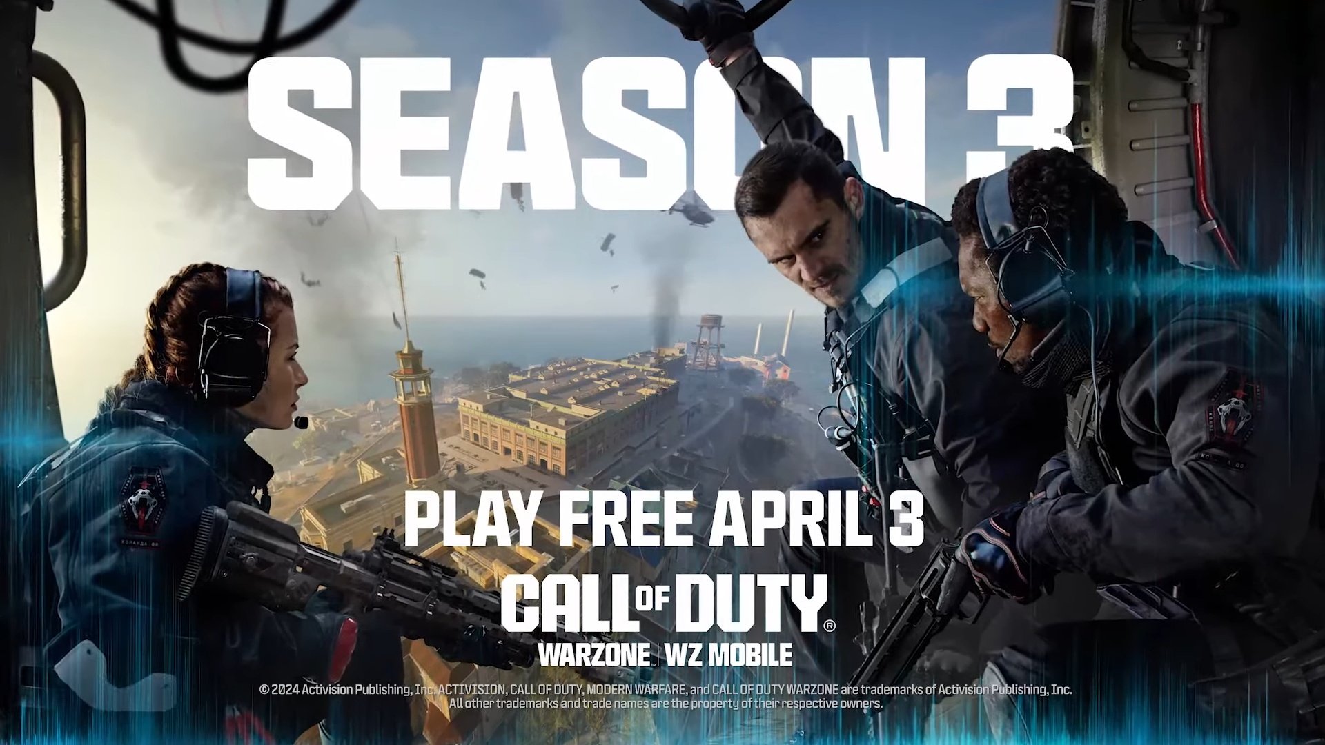 Call of Duty: Warzone Mobile lançará a 3ª temporada em 3 de abril de 2024 image