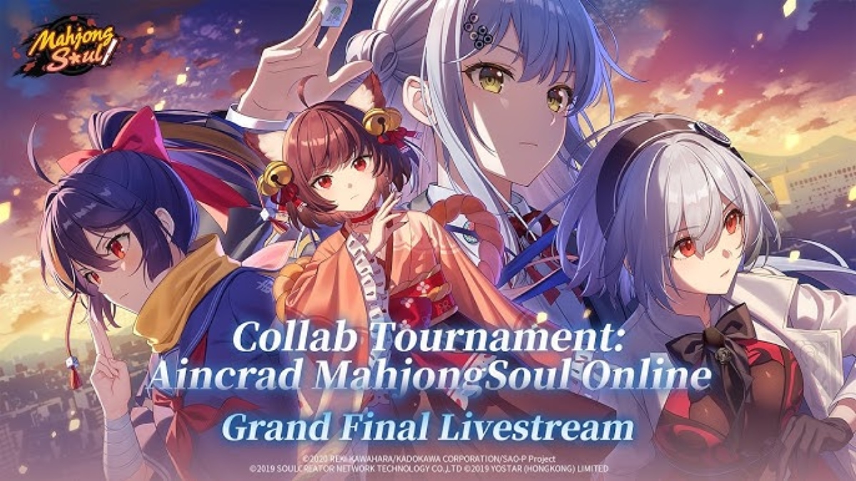 Mahjong Soul and Sword Art Online Has Started