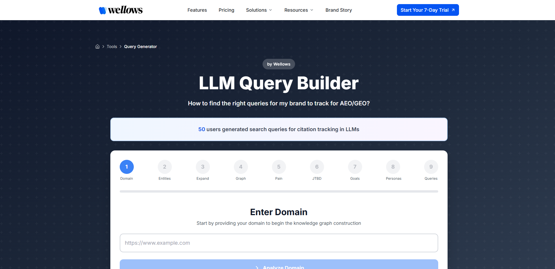 LLM Query Builder By Wellows: Обзоры, функции, цены, руководства и ...