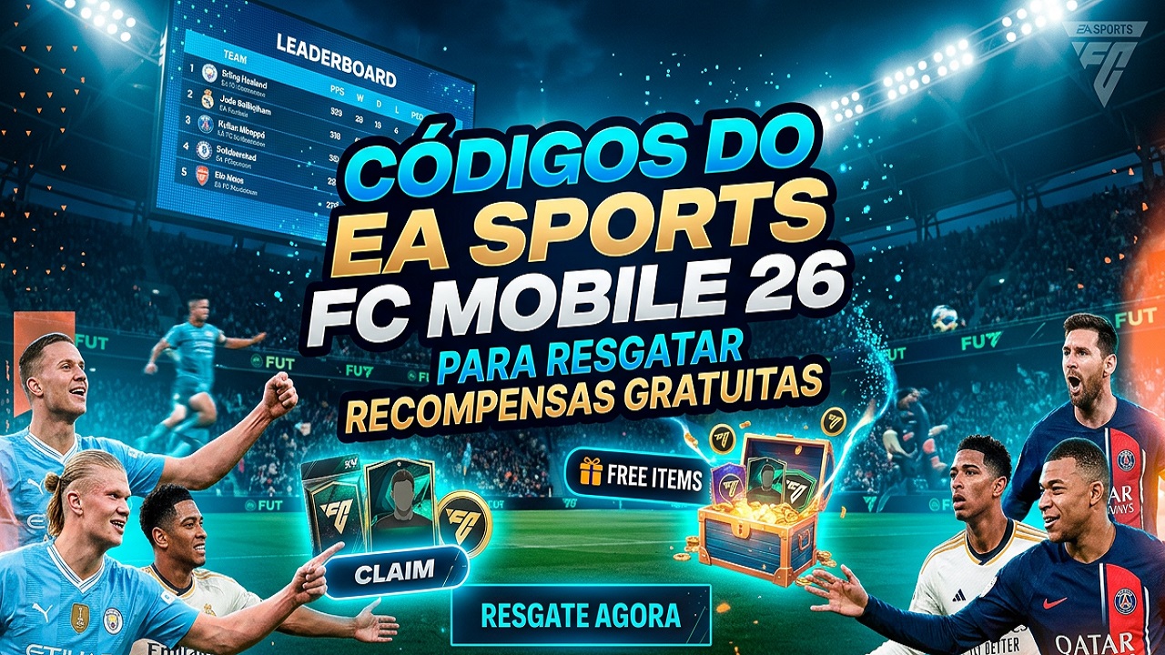 Códigos do EA SPORTS FC MOBILE 26 (Maio de 2026) para resgatar recompensas gratuitas