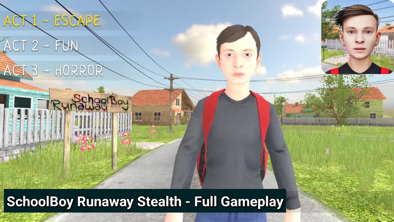 Cómo descargar la última versión de SCHOOLBOY RUNAWAY - STEALTH APK 0.402 para Android 2024 image