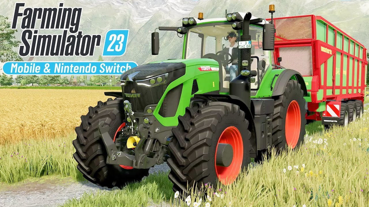 NOVO SIMULADOR DE FAZENDA E TRATOR PARA CELULAR! FARMING SIMULATOR 23 