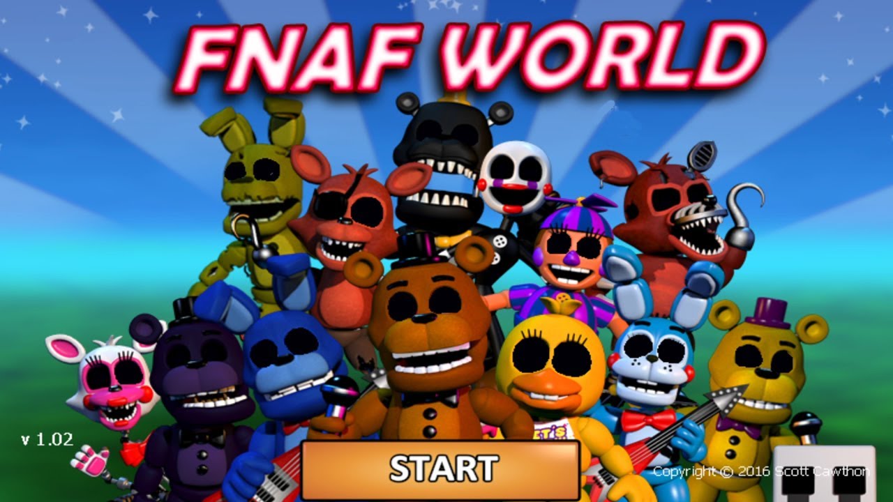 mod de fnaf world de android link na descrição 