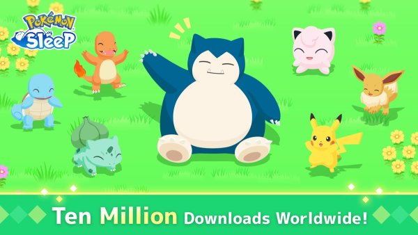 Pokémon Sleep Surpasses 10 Million Downloads Globally image