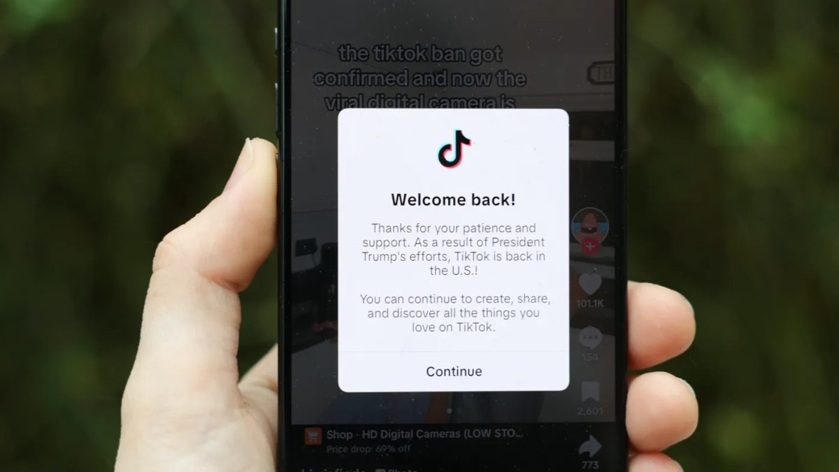 TikTok Returned to Apple App Store and Google Play on February 13, 2025 image
